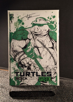 Teenage Mutant Ninja Turtles: Black, White & Green Bebop Signed Tyler Kirkham