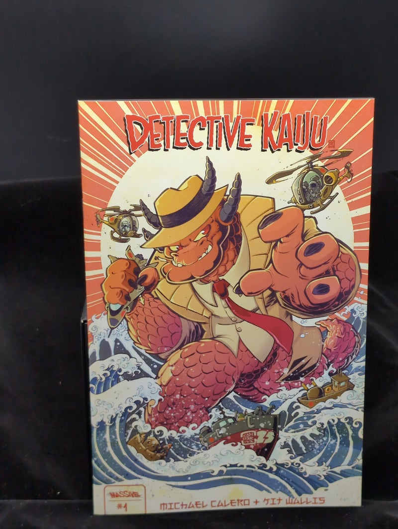 Detective Kaiju #1 C/D Variant set!  Trevor Richardson & Jon Sommariva Covers