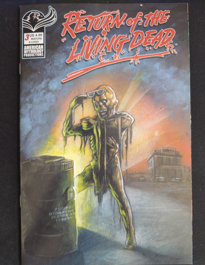 Return of the Living Dead #3B Paul Maitland Variant Back to the Future Homage!