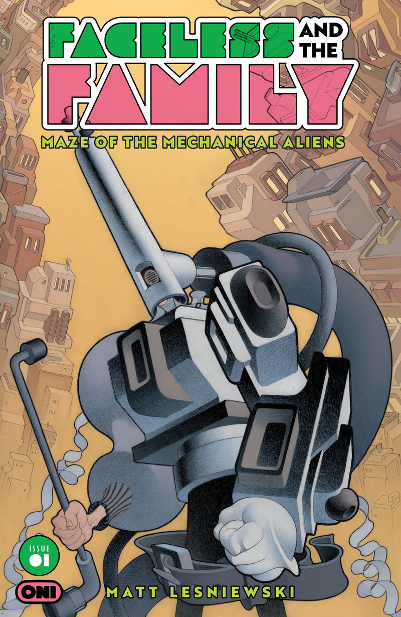 Faceless And The Family Maze Of The Mechanical Aliens #1 2ND Printing (Oni Press, 2026)