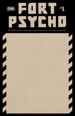 Fort Psycho #1 Cover E Blank Sketch Var (Oni Press, 2026)