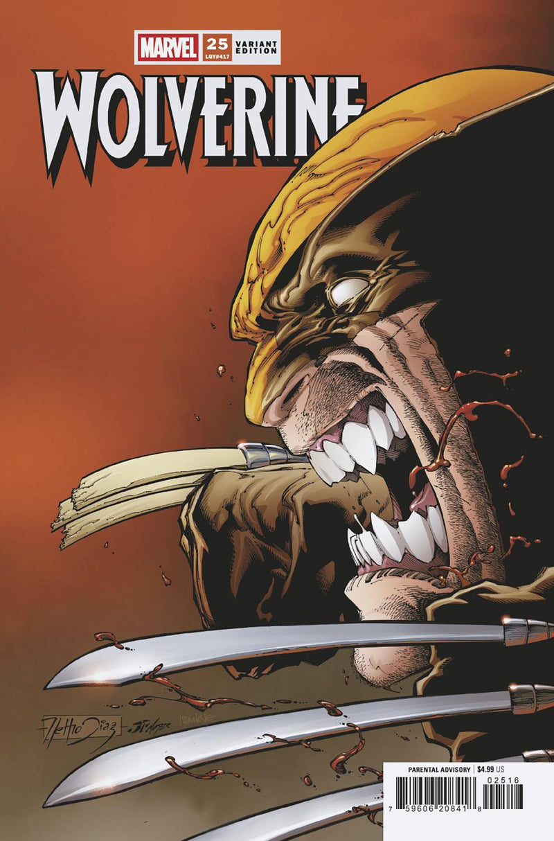 Wolverine #25 Netho Diaz Variant (Marvel, 2026)