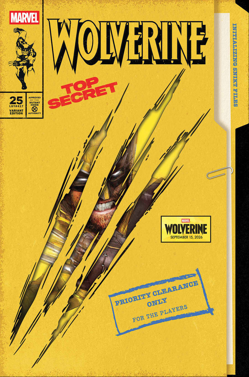 Wolverine #25 Jock Marvel Games Variant (Marvel, 2026)