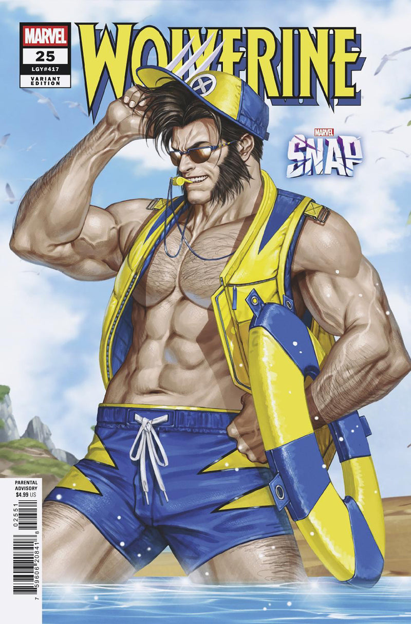 Wolverine #25 Inhyuk Lee Marvel Snap Swimsuit Variant (Marvel, 2026)