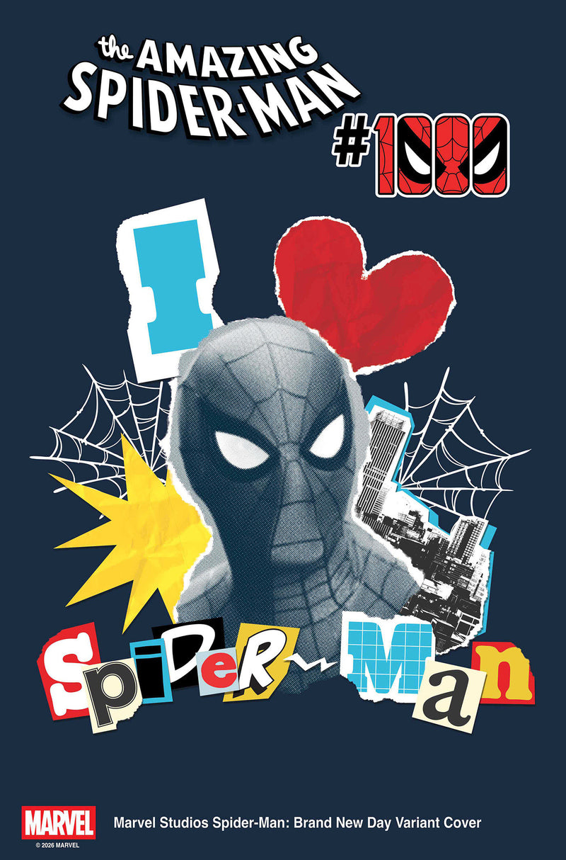 Amazing Spider-man #1000 Marvel Studios Spider-man: Brand New Day Variant (Marvel, 2026)