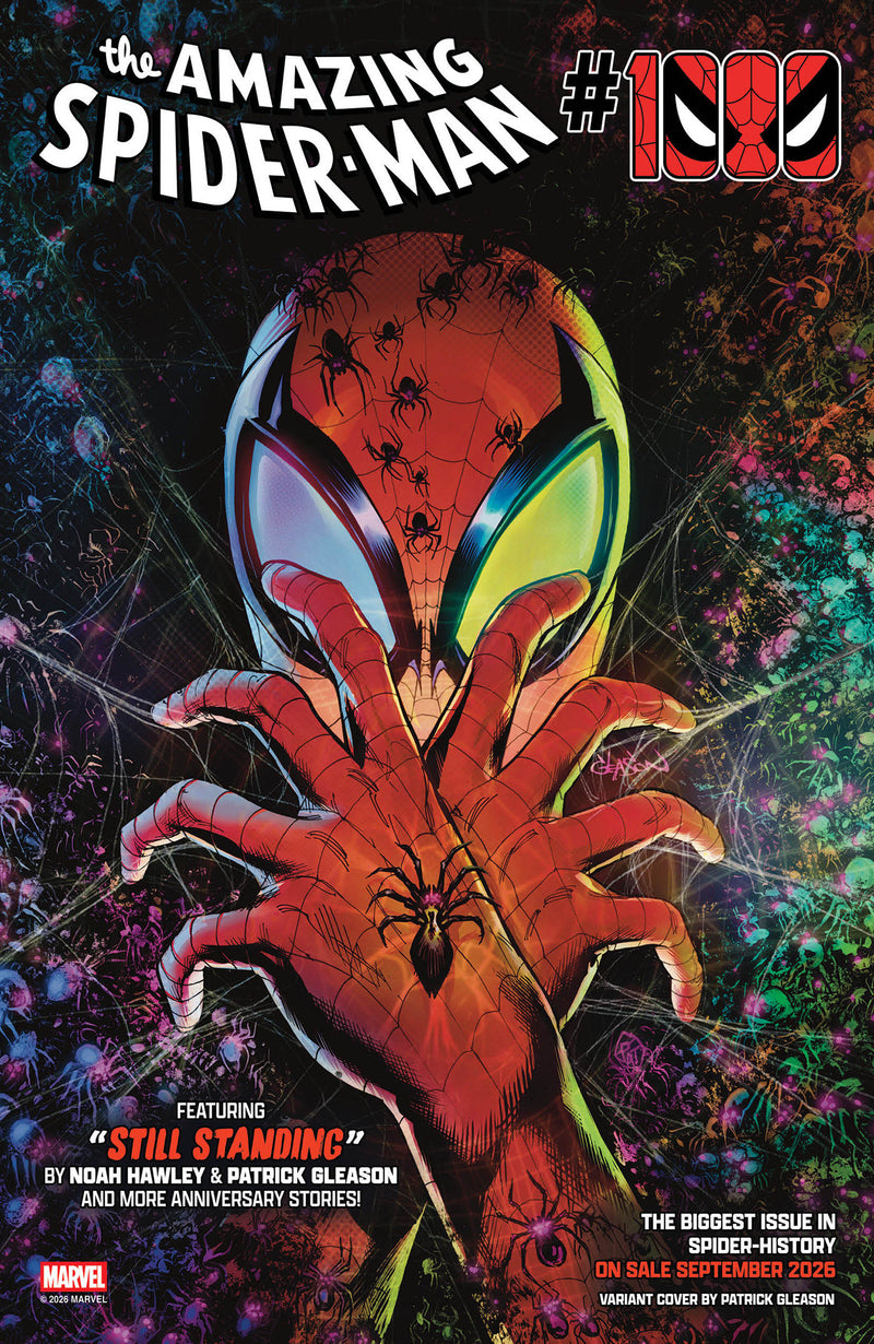 Amazing Spider-man #1000 Patrick Gleason Web-head Variant (Marvel, 2026)