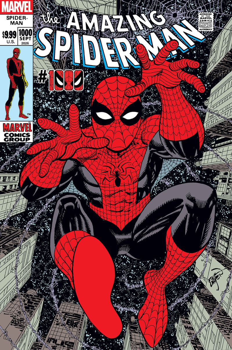 Amazing Spider-man #1000 Erik Larsen Variant (Marvel, 2026)