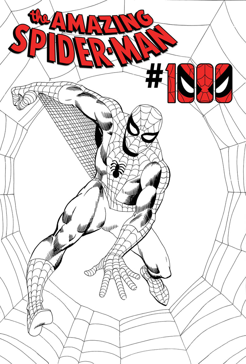 Amazing Spider-man #1000 Steve Ditko Black And White Variant (Marvel, 2026)