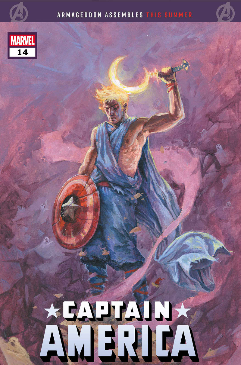 Captain America #14 Domenico Cava Variant [arm] (Marvel, 2026)