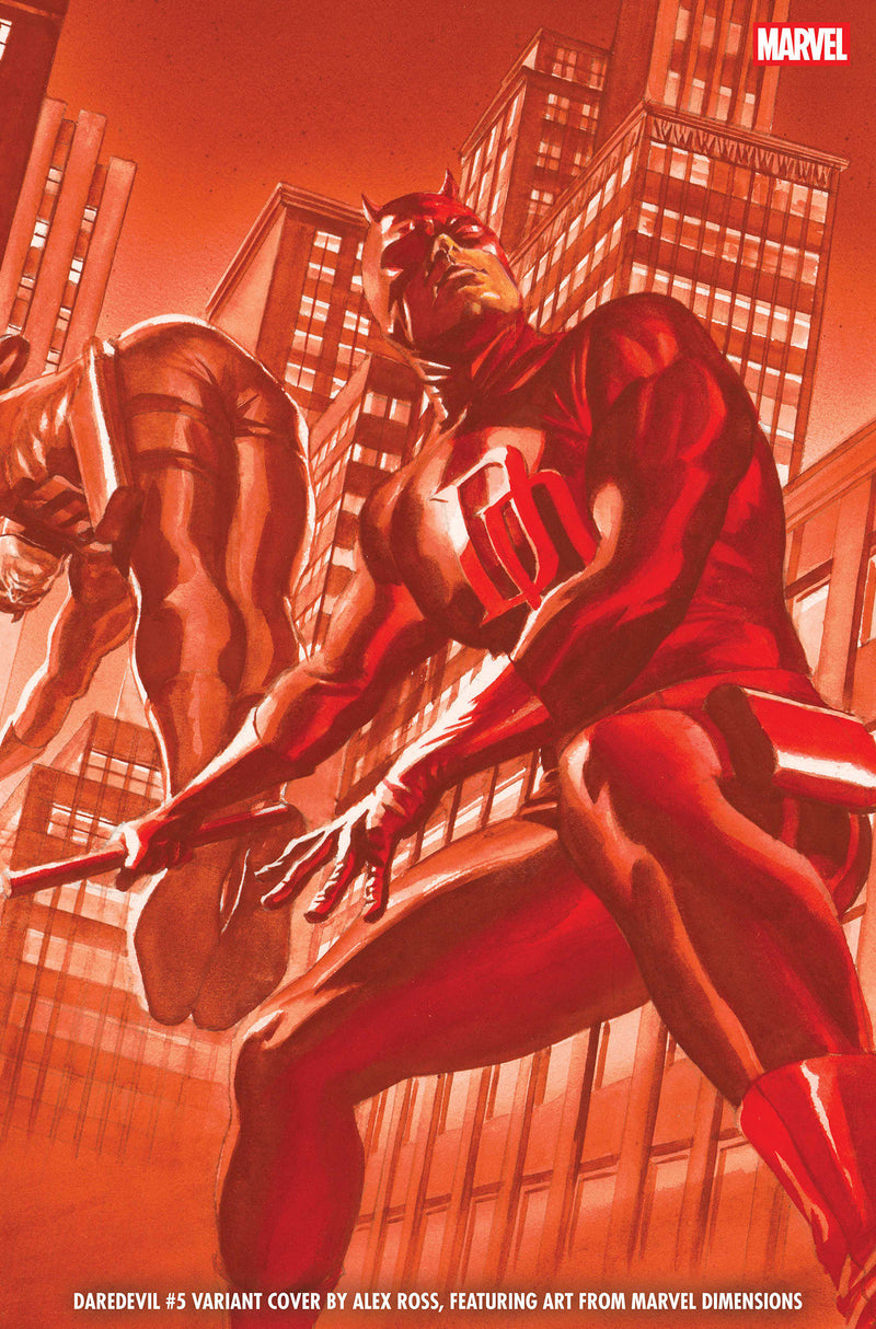 Daredevil #5 Alex Ross Marvel Dimensions Variant (Marvel, 2026)