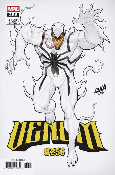 VENOM - DAVID NAKAYAMA COLOR BLOCK WHITE VARIANT [DS] #256
