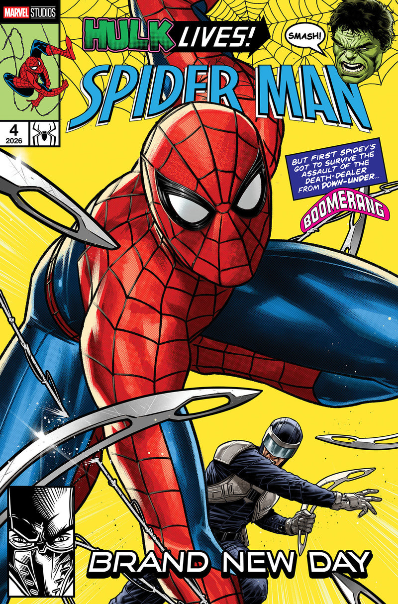 Spider-man/hulk: Fire And Brimstone #1 Cafu Spider-man: Brand New Day Marvel Studios Variant (Marvel, 2026)