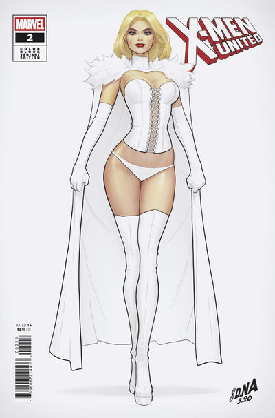 X-MEN UNITED - DAVID NAKAYAMA COLOR BLOCK WHITE VARIANT #2