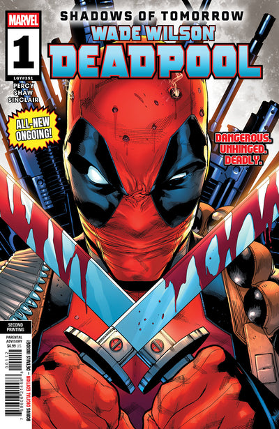 WADE WILSON: DEADPOOL - GEOFF SHAW 2ND PRINTING VARIANT #1