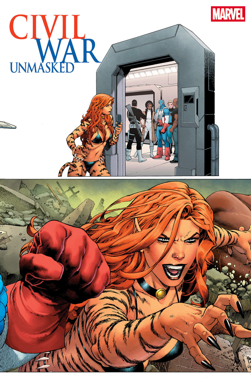 Civil War: Unmasked #4 Paulo Siqueira 5-PART Connecting Variant (Marvel, 2026)