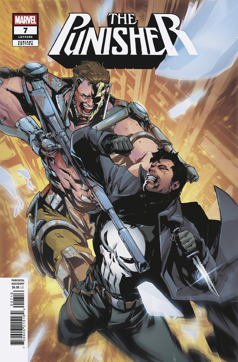 Punisher #7 Paolo Villanelli Variant (Marvel, 2026)