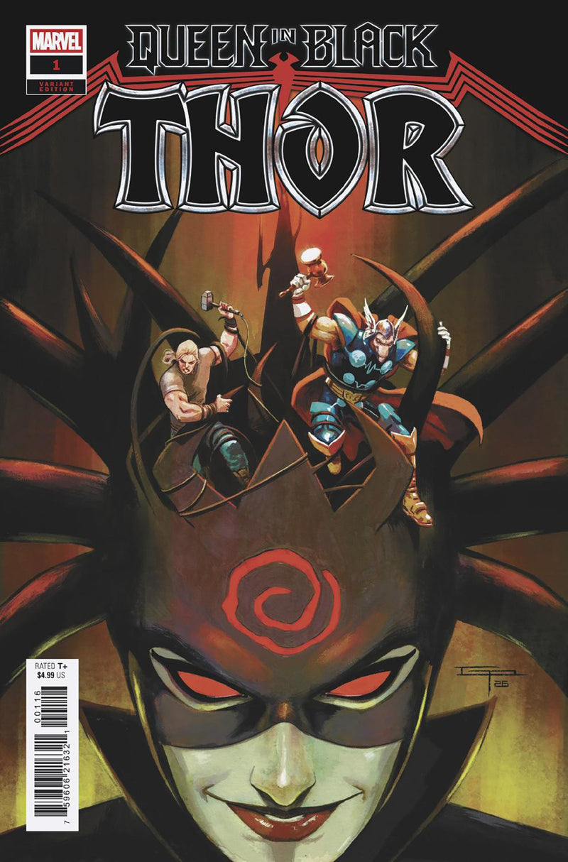 Queen In Black: Thor #1 German Peralta Variant [qib] (Marvel, 2026)