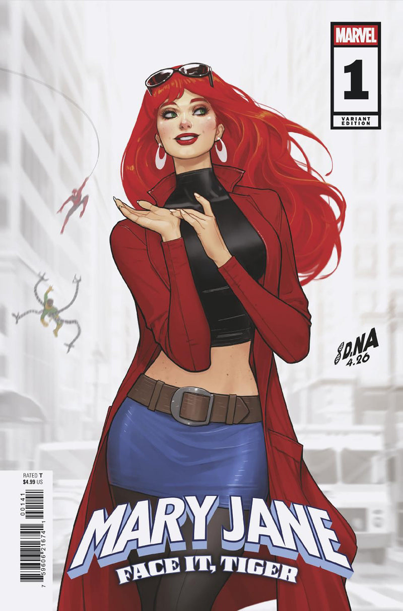 Mary Jane: Face It, Tiger #1 David Nakayama Variant (Marvel, 2026)