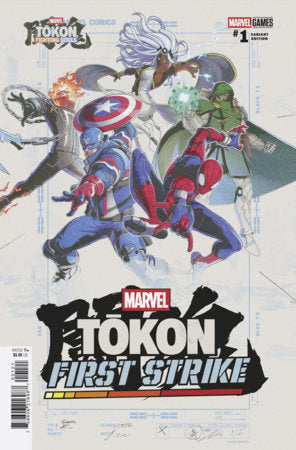 Marvel Tokon: First Strike #1 Marvel Tokon: Fighting Souls Variant (Marvel, 2026)