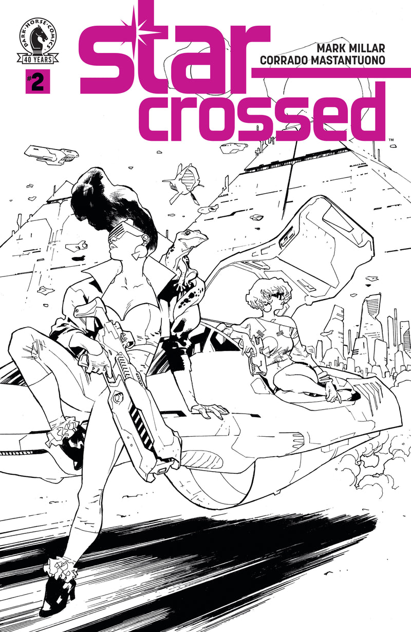 Star-Crossed #2 (CVR B) (B&W) (Stuart Immonen) (Dark Horse Comics, 2026)