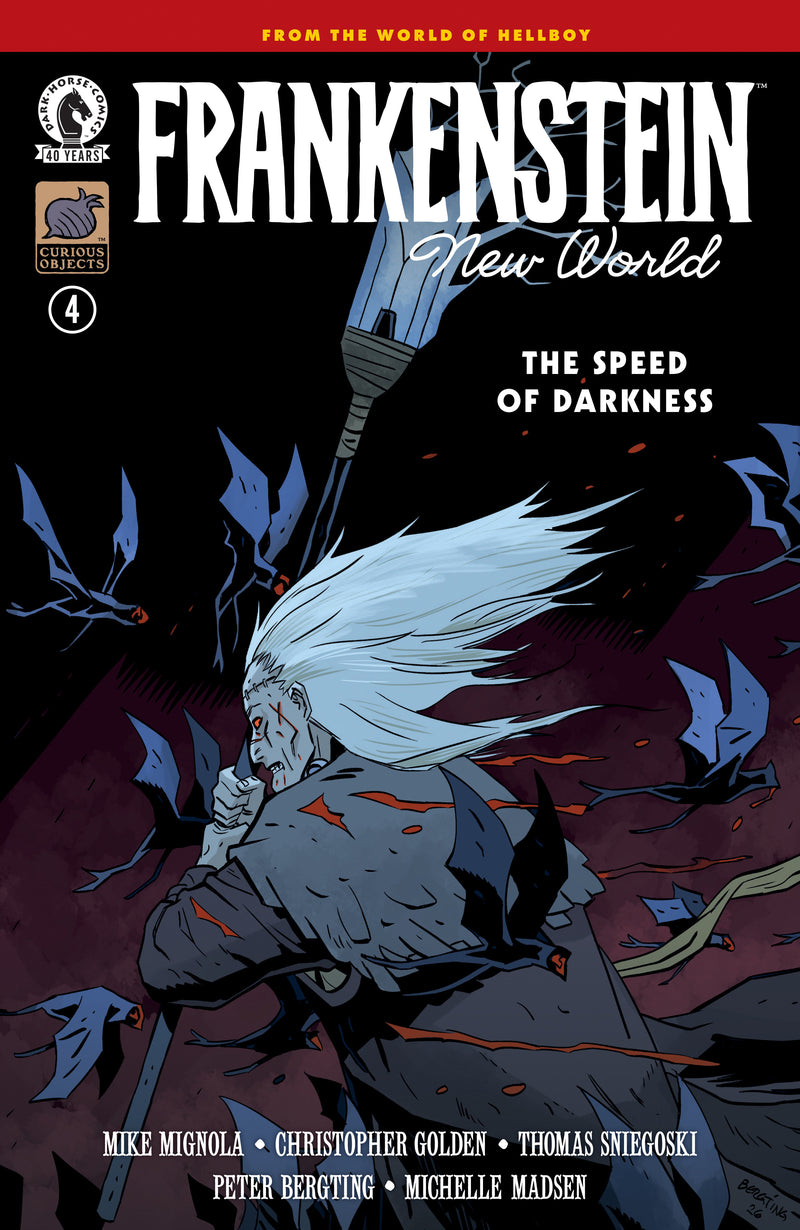 Frankenstein: New World--The Speed of Darkness #4 (CVR A) (Peter Bergting) (Dark Horse Comics, 2026)