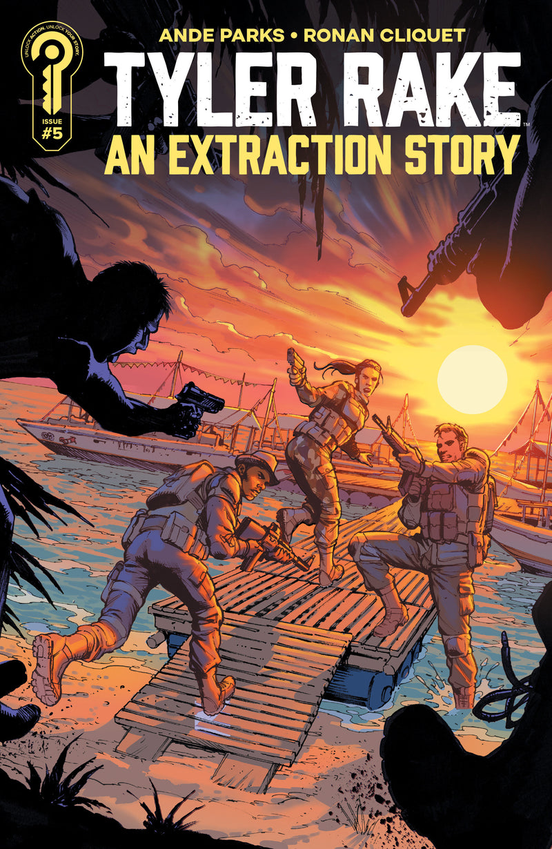 Tyler Rake: an Extraction Story #5 Cover B Marco Santucci (Ignition Press, 2026)