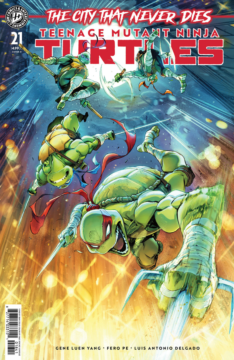 Teenage Mutant Ninja Turtles #21 Variant D (Coello) (IDW Publishing, 2026)