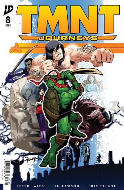 TEENAGE MUTANT NINJA TURTLES: JOURNEYS - Variant B (Bates) #8