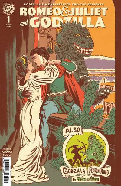 GODZILLA: MONSTERPIECE THEATRE - Godzilla’s Monsterpiece Theatre Presents: Romeo & Juliet & Godzilla Cover A (Scioli)