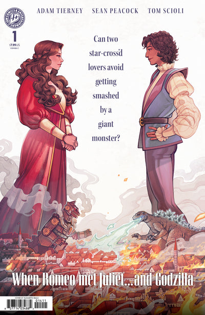 GODZILLA: MONSTERPIECE THEATRE - Godzillas Monsterpiece Theatre Presents: Romeo & Juliet & Godzilla Variant C (Beals Movie Homage Cover)