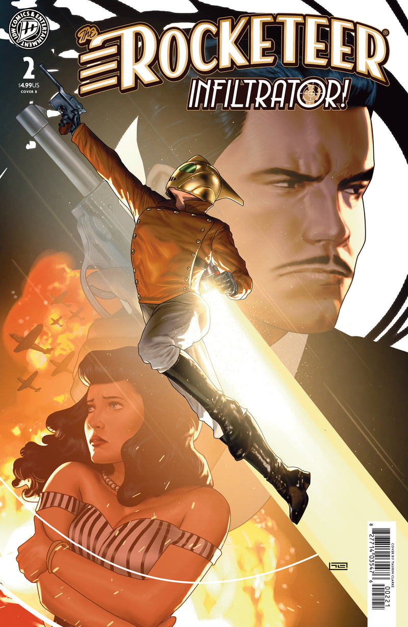 The Rocketeer: Infiltrator! #2 Variant B (Clarke) (IDW Publishing, 2026)