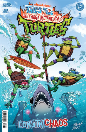 Tales Of The Teenage Mutant Ninja Turtles: Coastal Chaos #1 Variant C Foil (Pizza Mert) (IDW Publishing, 2026)