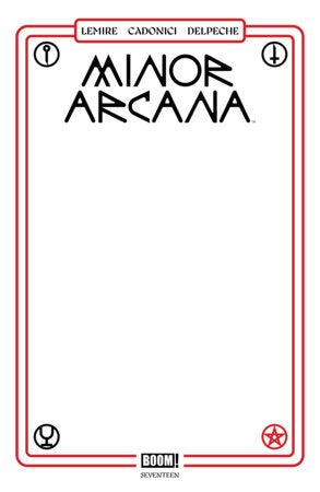 Minor Arcana #17 C Blank Sketch Variant (Boom! Studios, 2026)
