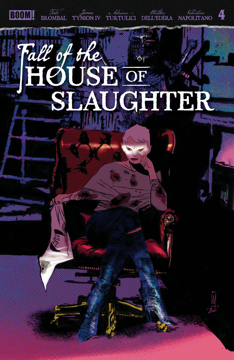 Fall of the House of Slaughter #4 B Main (Full Art, Dell'Edera) (Boom! Studios, 2026)