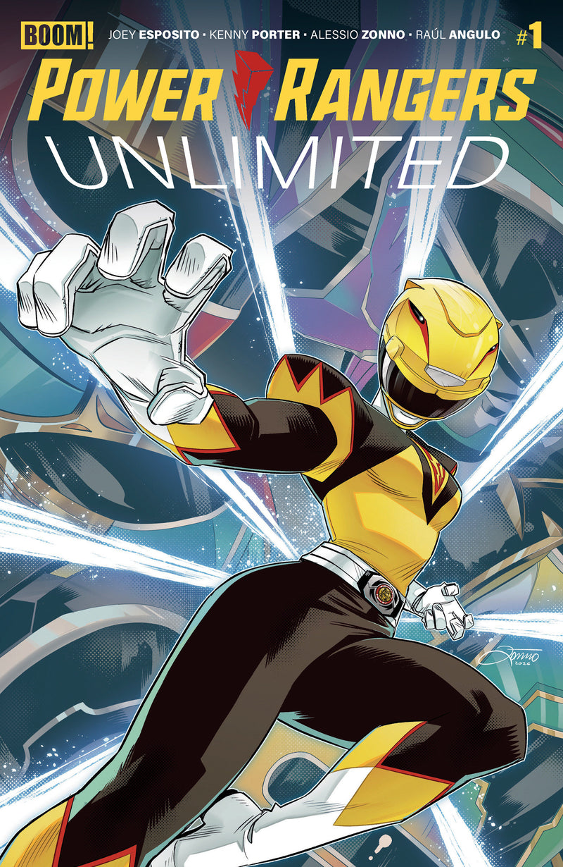 Power Rangers Unlimited #1 ZB 2nd Printing (Dressed, Zonno) (Boom! Studios, 2026)