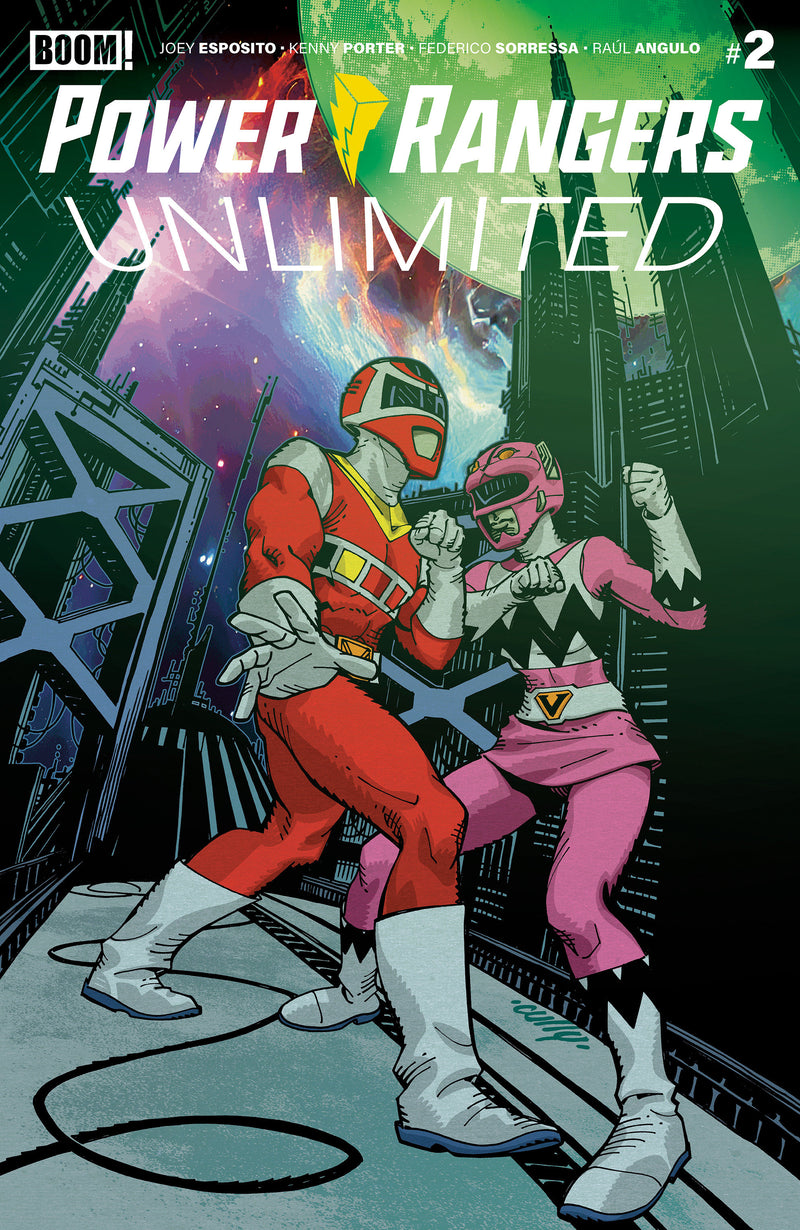 Power Rangers Unlimited #2 B Variant (Dressed, Hamner) (Boom! Studios, 2026)