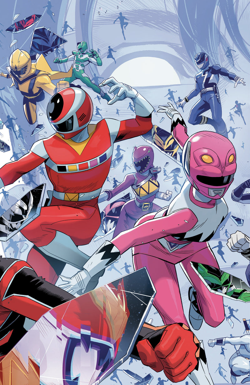 Power Rangers Unlimited #2 C Every Ranger Ever Card Stock Connecting Variant (Full Art, Zonno) (Boom! Studios, 2026)