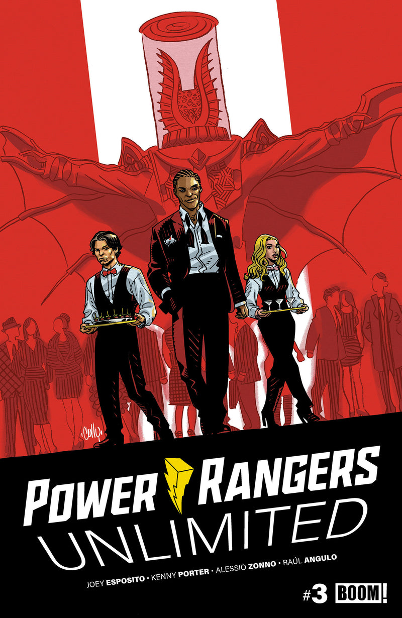 Power Rangers Unlimited #3 B Variant (dressed, Hamner) (Boom Entertainment, 2026)