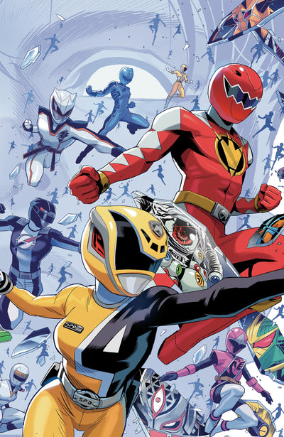 Power Rangers Unlimited #3 C Every Ranger Ever Card Stock Connecting Variant (full Art, Zonno) (Boom Entertainment, 2026)