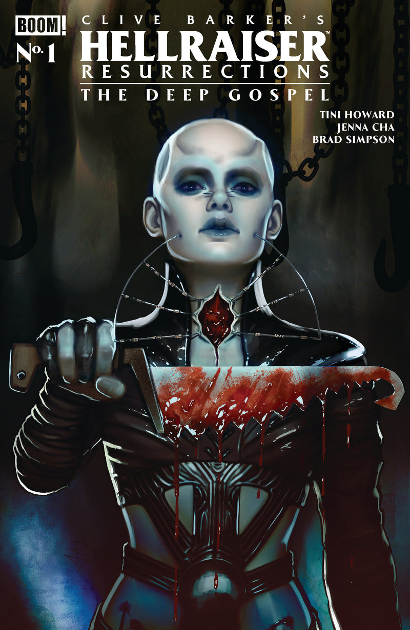 Hellraiser: Resurrections - the Deep Gospel #1 a Main (dressed, Puebla) (Boom Entertainment, 2026)