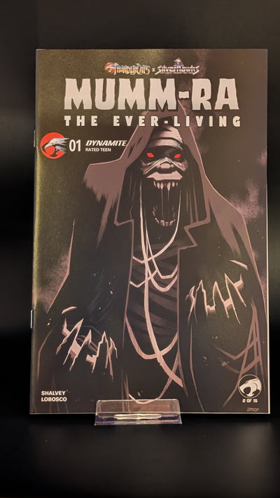 Mumm-Ra the Ever-Living #1K John Amor Incentive B&W Variant (1:20)