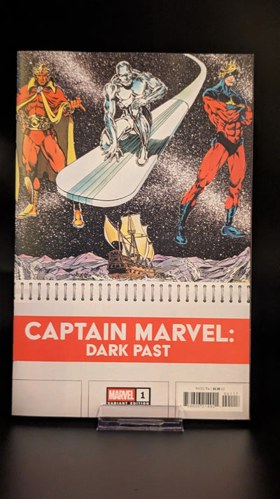 Captain Marvel: Dark Past #1H Jim Starlin Bicentennial Calendar Hidden Gem Incentive Variant (1:50)
