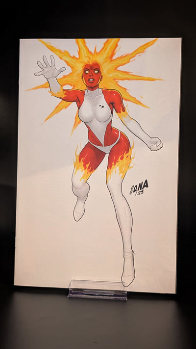 Captain Marvel: Dark Past #1I David Nakayama Color Block 1:50