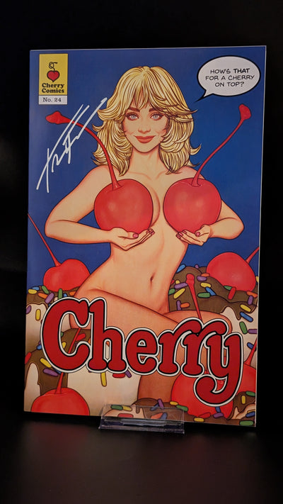 Cherry #24V Jenny Frison Exclusive Red Variant (Ltd. 500) Signed by Jenny