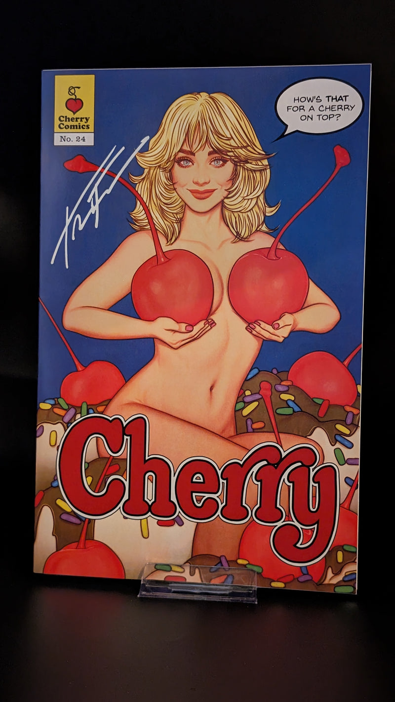 Cherry #24V Jenny Frison Exclusive Red Variant (Ltd. 500) Signed by Jenny
