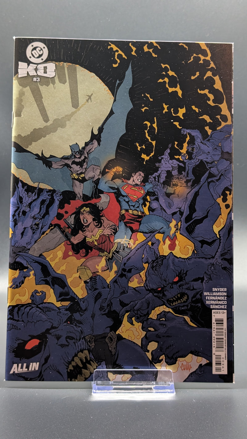 DC K.O. #3F Cully Hamner Incentive Variant (1:25)