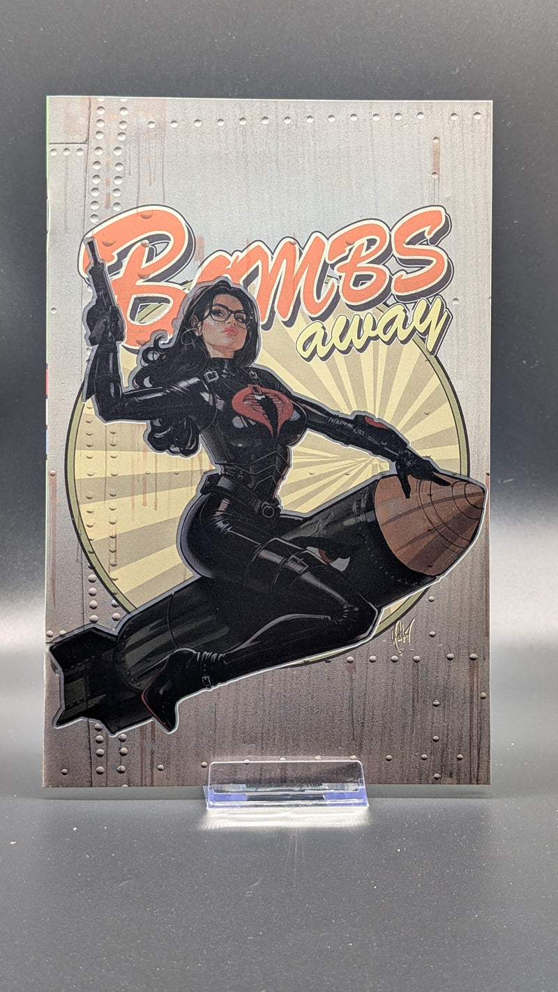 G.I. Joe: A real American Hero 2023 #316E Cedric Poulat Exclusive Spot Foil Variant (Ltd. 750)
