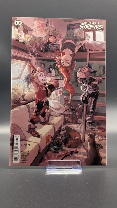 Gotham City Sirens #4F Tirso Cons Incentive Variant (1:25)
