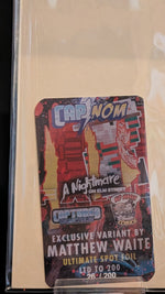 Tribute: Wes Craven #1 Tribute: Wes Craven "Rip Through It, Hot Claws" SECRET DROP SPOT FOIL Cover by Matthew Waite Dallas Fan Expo Exclusive LTD to 200