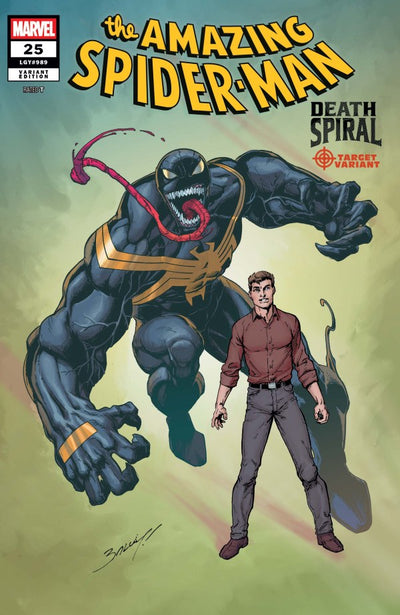 AMAZING SPIDER-MAN #25 MARK BAGLEY CLASSIFIED TARGET VARIANT